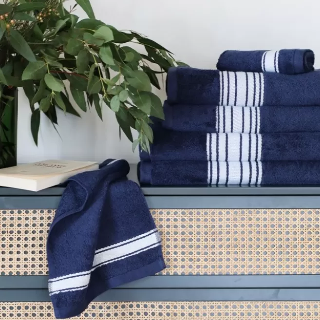 Store Maison Jean-Vier Drap de bain Bleu
