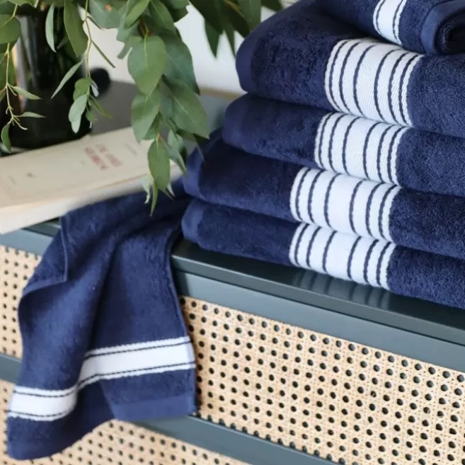 Store Maison Jean-Vier Drap de bain Bleu