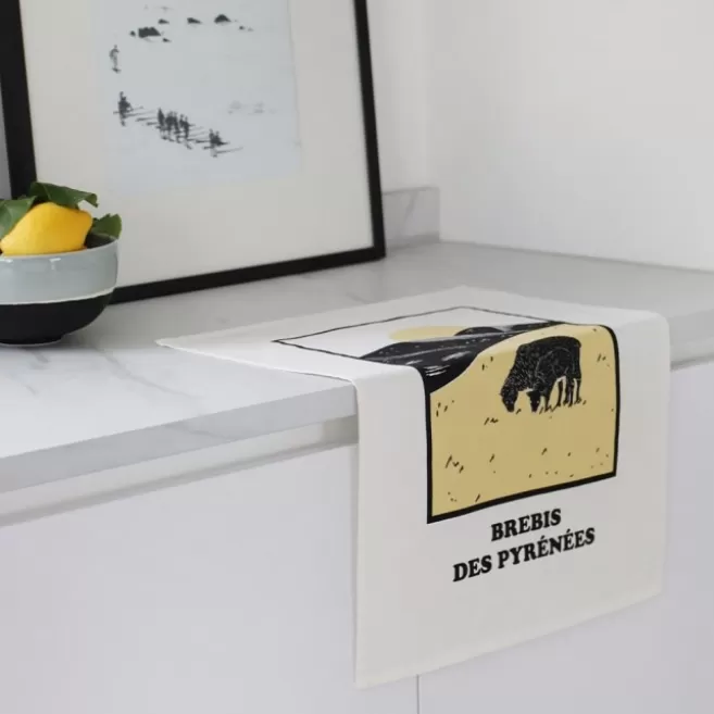 Cheap Maison Jean-Vier Essuie-main Jaune