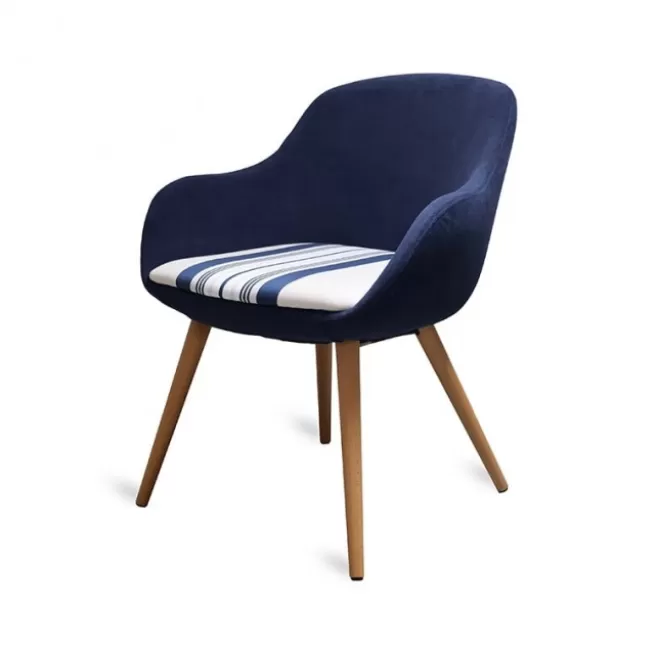 Online Maison Jean-Vier Fauteuil Bleu