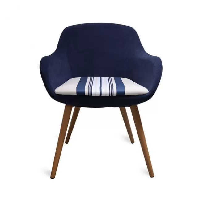 Online Maison Jean-Vier Fauteuil Bleu