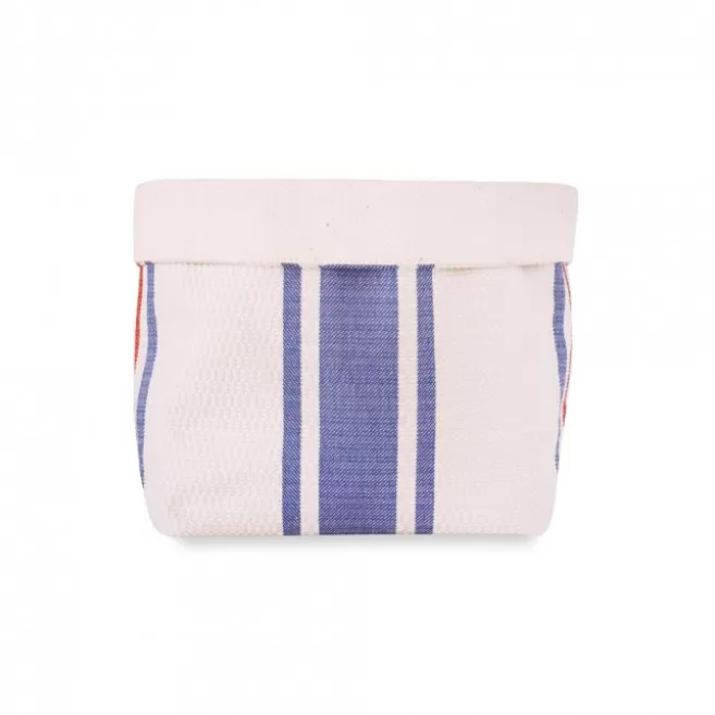 Fashion Maison Jean-Vier Panière et corbeille à pain en tissu Bleu