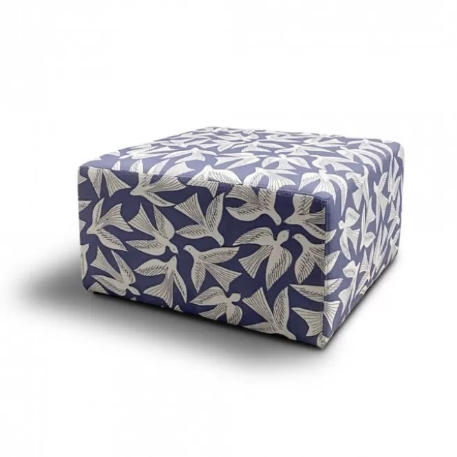 Best Maison Jean-Vier Pouf Bleu