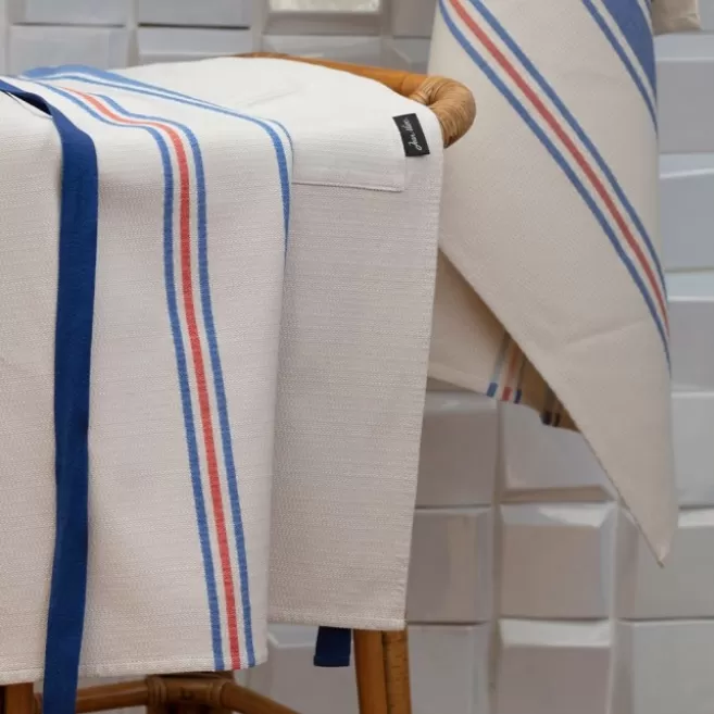 New Maison Jean-Vier Torchon de cuisine Bleu